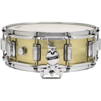 Rogers Dyna‑Sonic 7‑Line 14”x5” Brass Snare
