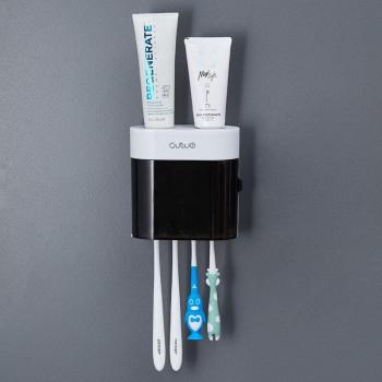 Magnetische Zahnbürstenhalterung mit automatischer Zahnpresse