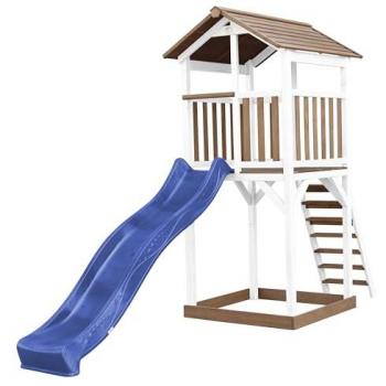 Blå Rutschkana Beach Tower från AXI – Brun/Vitt