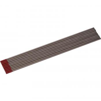 Thoriated Tungsten Electrodes by Draper, 2.4mm x 150mm (Pack of 10)