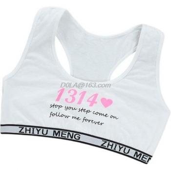 Wide Strap Sports Bra for Junior Girls