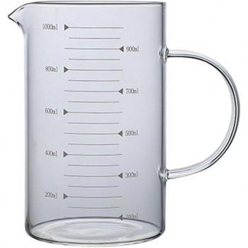 Tasse de mesure en verre borosilicate