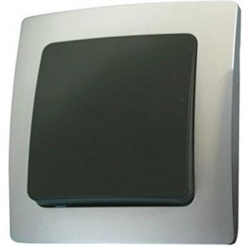 Interruptor empotrable 10 A 250 V Electro Dh 36.535/C/B Blanco