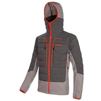 Herrenjacke Beraldi (Trangoworld) – Größe L, Grau Anthrazit/Hellgrau