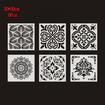 Kit de Plantillas Mandala para Álbumes de Recortes