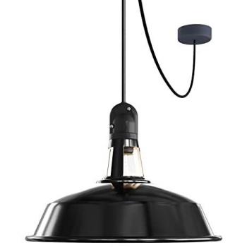 EivA Elegant Outdoor Pendant Lamp 5 m, Pantalla y Cable Textil IP65