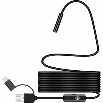 8.0Mm Endoscoop Camera 720P HD USB met 8 LED's en 1/2M Kabel voor Android en PC