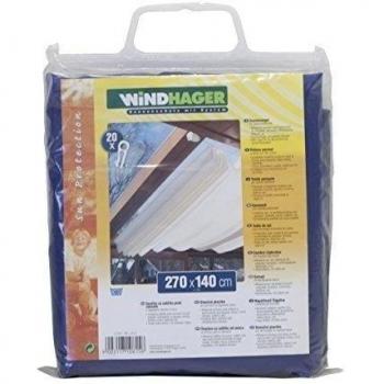 Voile solaire Windhager pour tension de câbles 270 x 140 cm