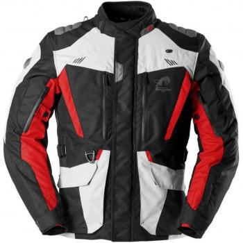 Veste de moto Furygan Apalaches Evo Gris/Blanc/Rouge
