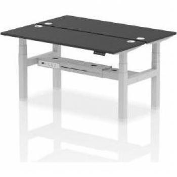 Dynamic Air Back-to-Back W1600 x D600mm Height Adjustable Sit Stand 2