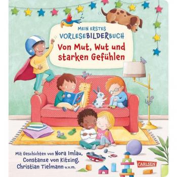 Enni Bollin Mein Erstes Vorlese-Bilder-Buch: Von Mut, Wut Und Starken Gefühlen: Pappbilderbuch Ab 2 Jahren Mit Geschichten, Reimen Und Suchbildern Für Die Gemeinsame Vorlesezeit