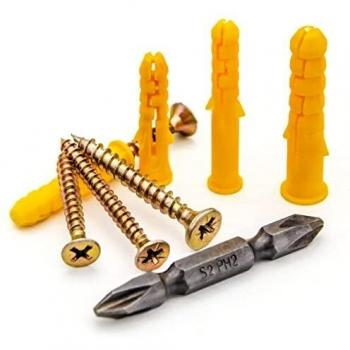 Wall Plug & Screw Assortment Kit