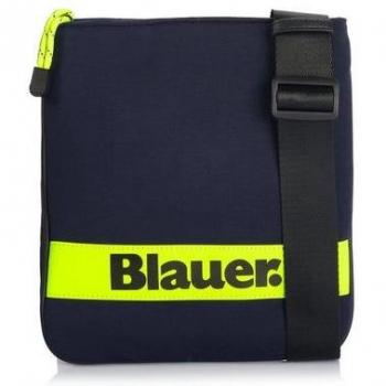 Blauer Klassisk Handväska