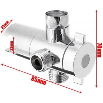 T-Adapter for Toilet Bidet Shower G1/2