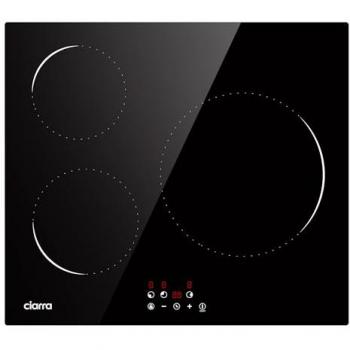 Plaque à Induction Intégrée Ciarra 6000W, 4 Feux, 9 Puissances