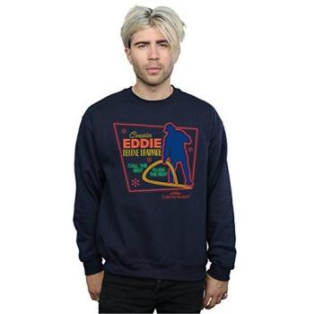 Kerstvibes 2024: Lighted National Lampoon Herenneef Eddie Shirt