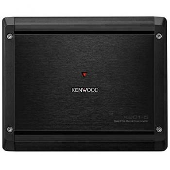 Kenwood X801‑5 5‑Channel Class‑D Endstufe mit 2‑Ohm Laststabilität – Schwarz