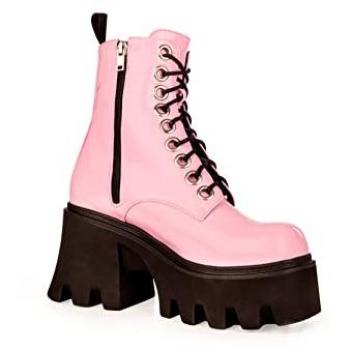 Lamoda Women's Chunky Platform Ankle Boots
