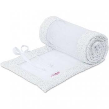 Nido de Malla BabyBay Estrellas en Brillo Blanco