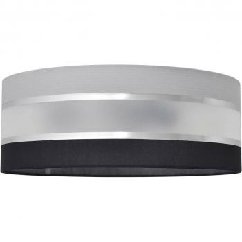 HELAM 15cm Grey/Black/Silver Lampshade