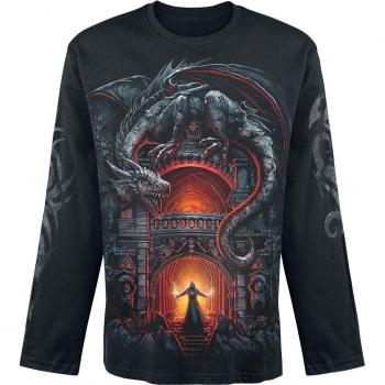 Maglietta Maniche Lunghe Gothic Spiral