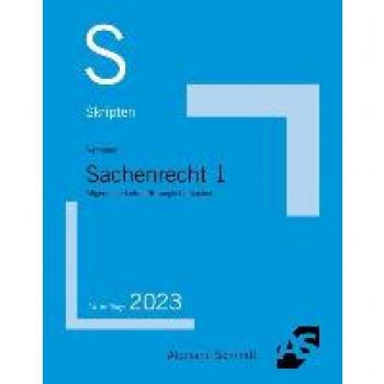 Skript Sachenrecht 1