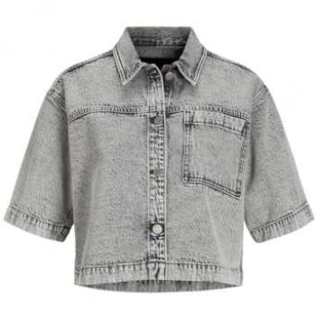 JJXX Camicia donna grigio denim Sandy