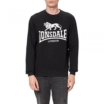 Sudadera Lonsdale Go Sport para Hombre en color Negro XL
