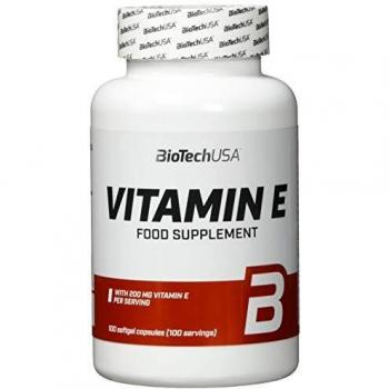 BioTechUSA 200 mg Vitamin E Softgels (100 Count)