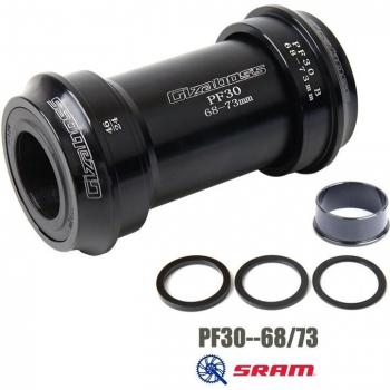Gimaboss pédalier pour VTT et vélo de route en alliage d'aluminium étanche BSA BB30 BB386 PF30 BB79 PF92
