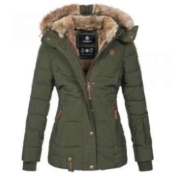 Winterjacke MARIKOO Nekoo Gr. XXL (44), grün, Damen