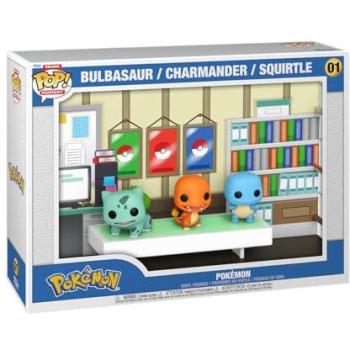 Funko Pop! Exclusief: Pokémon – Bulbasaur, Charmander en Squirtle