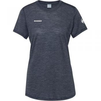 Mammut Women's Tree Wool Firstlayer T-Shirt – XS, Farbe Dunkelblau (Marine Melange)