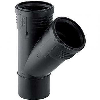 Geberit Silent PP Abzweig DN 50/40, 45 Grad, schalloptimiert