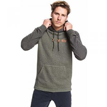 Homme Quiksilver Keller Block Sweat à Capuche Doublé XL Marron