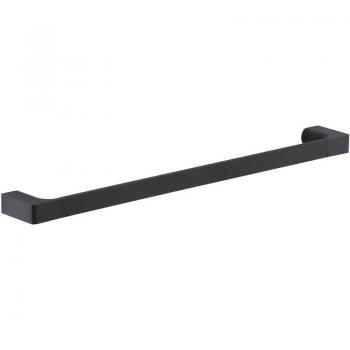Gedy Portasalviette Pirenei Nero 60 cm con Finitura Opaca