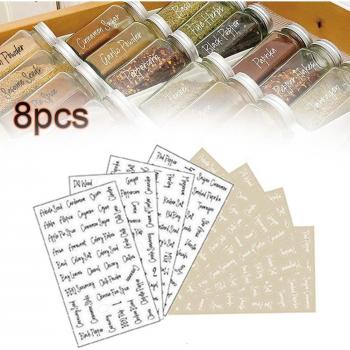 274 Kitchen Spice Labels