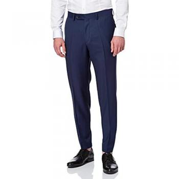 ROY ROBSON Herren Bügelfaltenhose blau