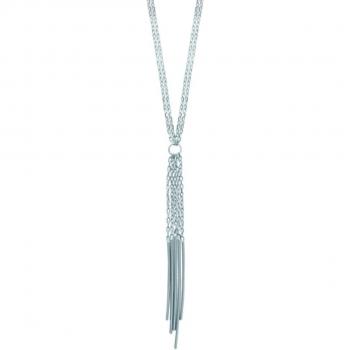 Trésor d'Élégance Lily – Collier de 37 mm en argent poli
