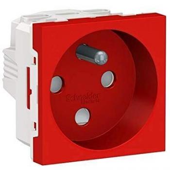 Unica NU307918T Triple Socket 2P+T White Mechanism Only
