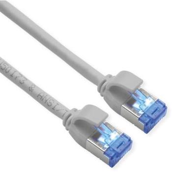ROLINE 21154316 – 7‑Meter Grey Cat 6a S/FTP PiMF Patch Lead