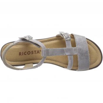 RICOSTA KALJA Offene Sandalen für Damen, Grau (Taupe), 37 EU