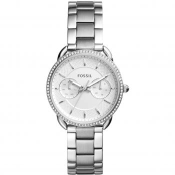 Fossil Quarz-Uhr für Damen mit Edelstahlarmband Tailor ES4262