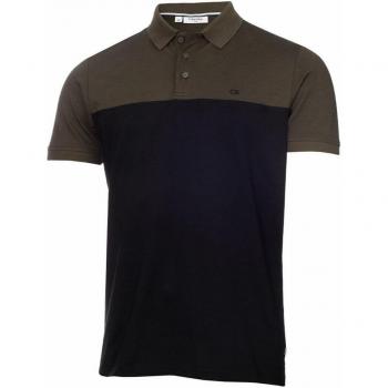 Calvin Klein Colourblock Golf‑Shirt Klein