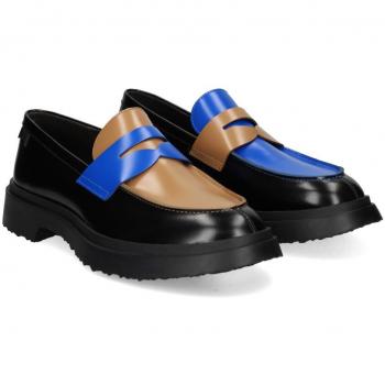 Camper Mocasines Hombre Negros de Piel Lisos Talla 41