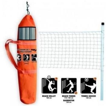 Versatile PowerPlay MultiSport‑Korb – Volley, Beach Tennis, Badminton, Tennis, Fußball