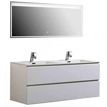Mobile bagno Alice 1200 bianco opaco