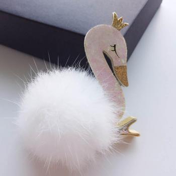 Horquillas de cisne de princesa