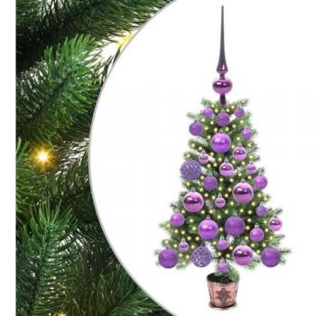 Mini sapin de Noël 65 cm avec 150 LED vert