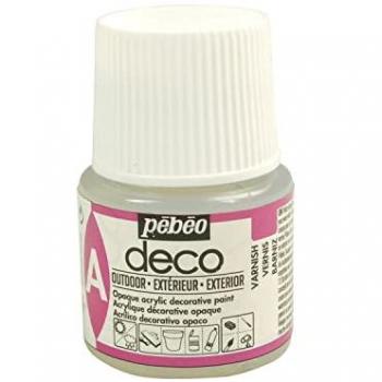 Vernis Extérieur Pro-Guard PEBEO – 50 ml, Double Couches, Blanc
